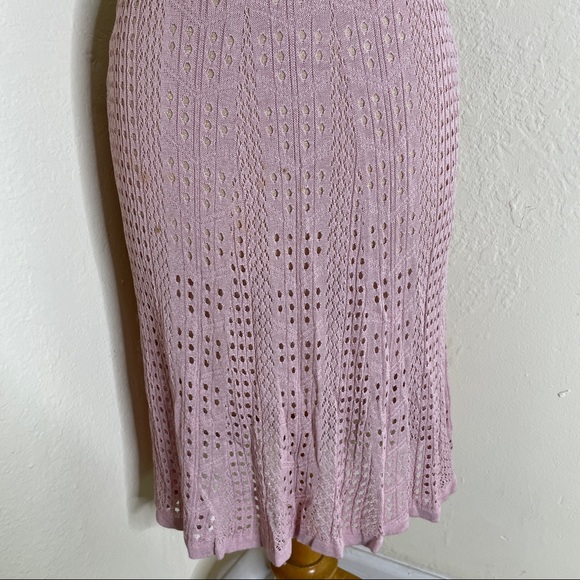 Maria Filo midi skirt pink goldish • s - Picture 3 of 9